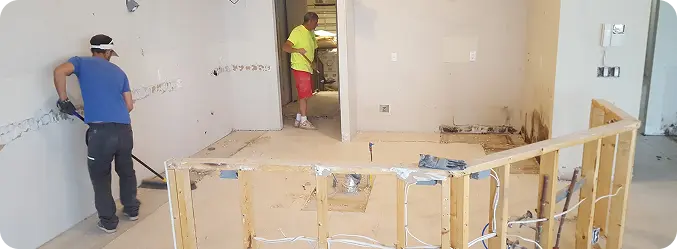 Construction work in progress